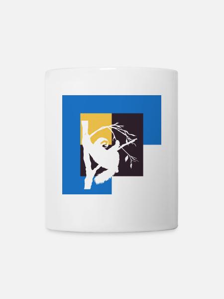 Faul Entspannen - Tasse - Weiß