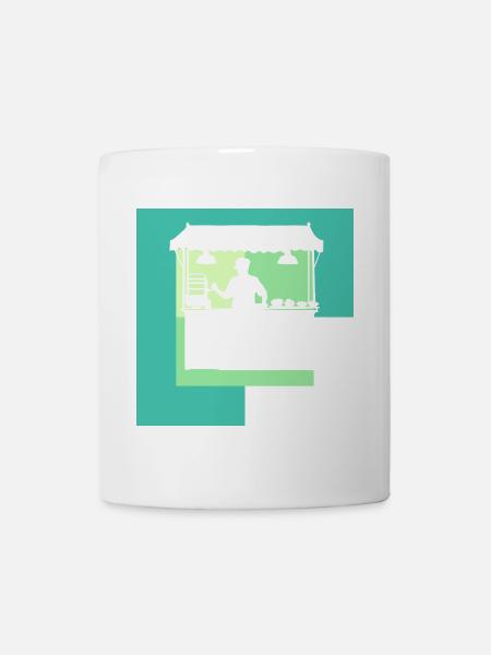 Imbiss Burger - Tasse - Weiß
