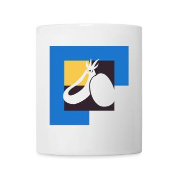 Veganerin Gesund Animal Rights - Tasse - Weiß - Vorne