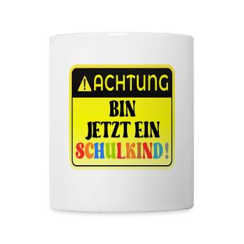 EINSCHULUNG SCHULKIND GRUNDSCHULE - Tasse - Weiß - Vorne