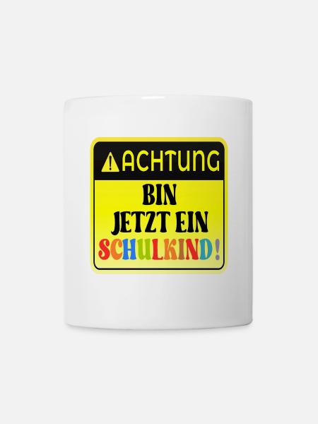 EINSCHULUNG SCHULKIND GRUNDSCHULE - Tasse - Weiß