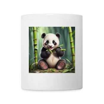 Panda - Mug blanc - blanc - Devant