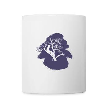 Ausruestung Baumklettern Kletteraffe - Tasse - Weiß - Vorne