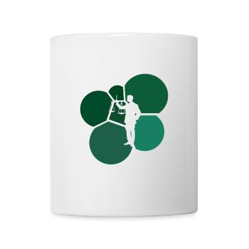 Juge Paragraphe Cour - Mug blanc - blanc - Devant