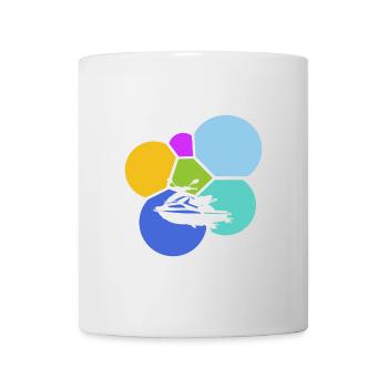 Jet Ski Motor Boat Water Sports - Mug - white - Front