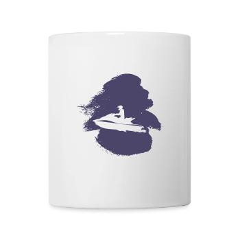 Jet ski wakeskate bateau à moteur - Mug blanc - blanc - Devant