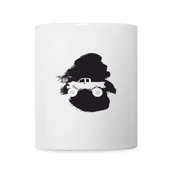 Reifen Gelaende - Tasse - Weiß - Vorne