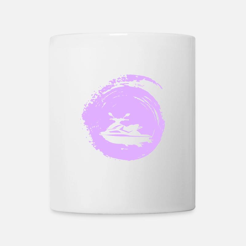 Jetski Motorboot - Tasse - Weiß