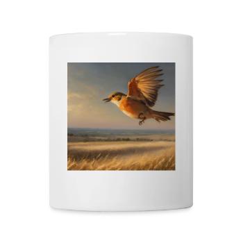 Oiseau - Mug blanc - blanc - Devant