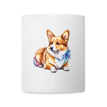 Welsh Corgi Pembroke Watercolor - Mug - white - Front