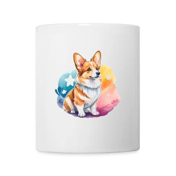 Welsh Corgi Pembroke Watercolor - Mug - white - Front