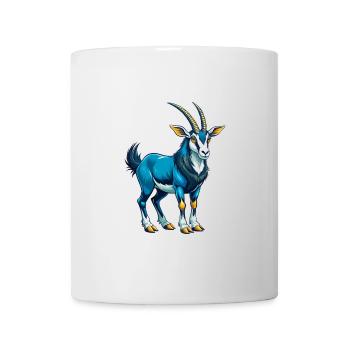 Oryx Cool Kawaii Cartoon Charakter Clipart - Tasse - Weiß - Vorne