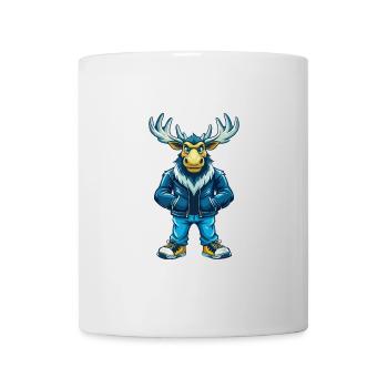 orignal cool kawaii dessin animé personnage clipart - Mug blanc - blanc - Devant