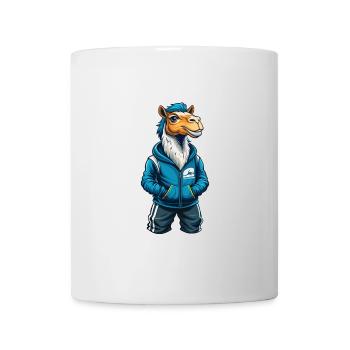 Kamel Cool Kawaii Cartoon Charakter Clipart - Tasse - Weiß - Vorne