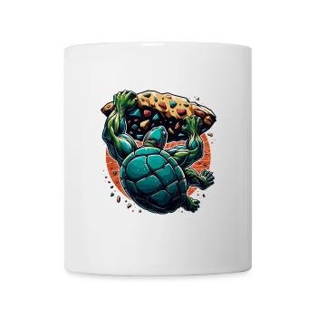 Bouldering Turtle Climbing Gift - Mug - white - Front