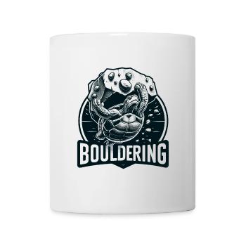 Bouldering Turtle Climbing Gift - Mug - white - Front