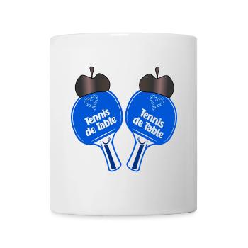 Basque Beret FRANKREICH - Tischtennis - Tasse - Weiß - Vorne