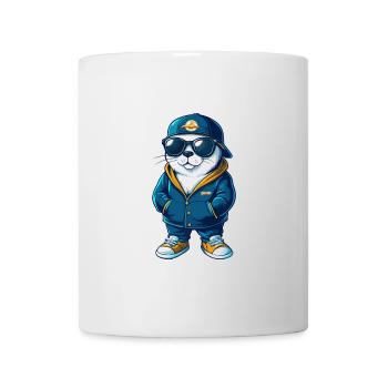Seal Cool Cartoon Character Kawaii Clipart - Mug - white - Front