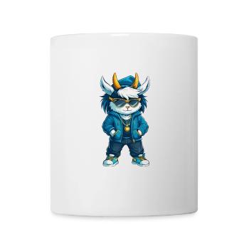 Oryx Cool Dessin Animé Personnage Kawaii Clipart - Mug blanc - blanc - Devant