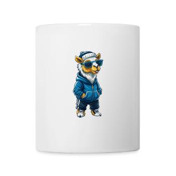 Camel Cool Dessin animé Personnage Kawaii Clipart - Mug blanc - blanc - Devant