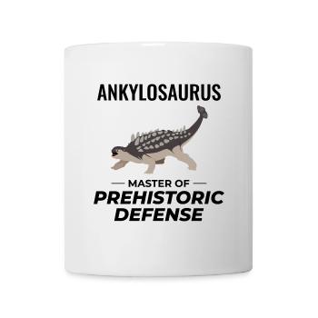 Ankylosaurus Dinosaur Dino Paleontologist Fossil - Mug - white - Front