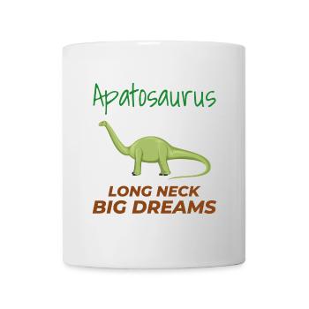 Apatosaurus Dinosaurier Dino Paläontologe Fossil - Tasse - Weiß - Vorne