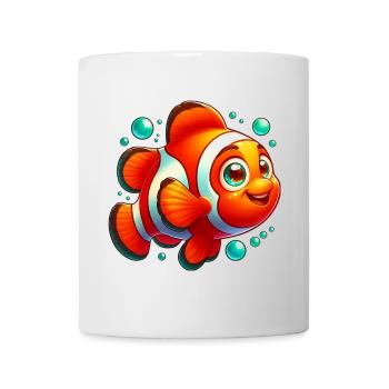 Poisson-clown - Mug blanc - blanc - Devant