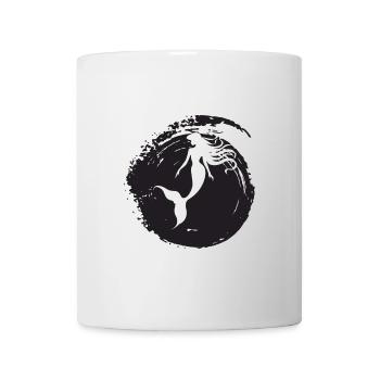 Meerjungfrau Fabelwesen Neptun - Tasse - Weiß - Vorne