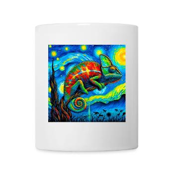 Chamäleon - Tasse - Weiß - Vorne
