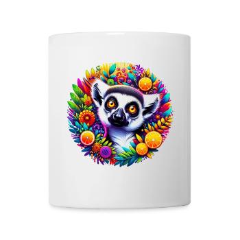 Lémurien - Mug blanc - blanc - Devant