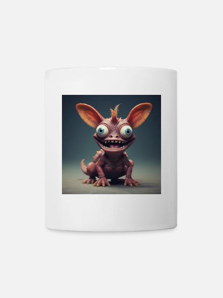 Créature joyeuse - Mug blanc - blanc