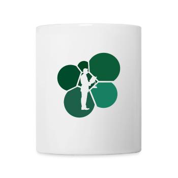 Juge de la Cour Law - Mug blanc - blanc - Devant