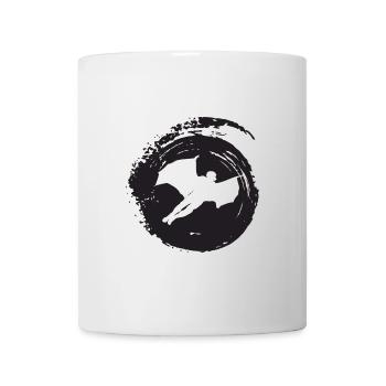 Accident de vol à voile en wingsuit - Mug blanc - blanc - Devant