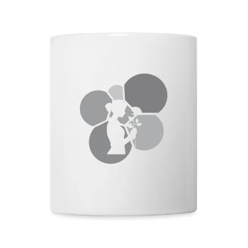 Blumenstrau Gartenbau Hobbygärtner - Tasse - Weiß - Vorne