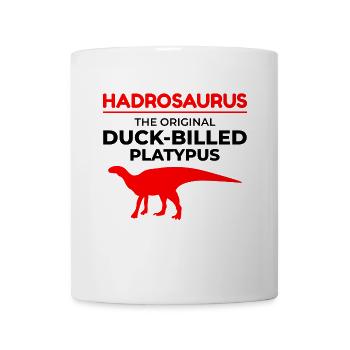 Hadrosaurus Dinosaur Dino Paleontologist Fossil - Mug - white - Front