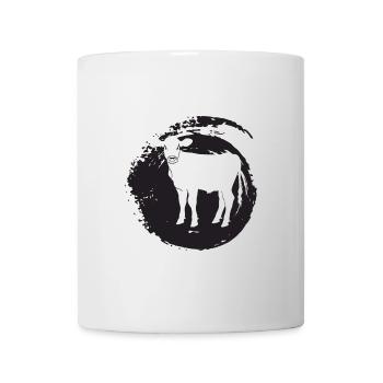 Vegan Fleisch Veganerin - Tasse - Weiß - Vorne