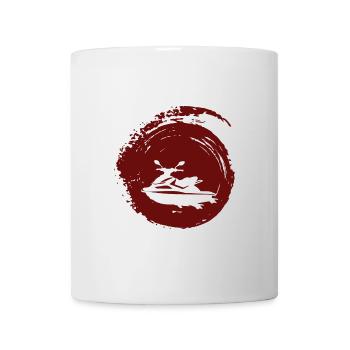 Sports nautiques Motoneiges Ski nautique - Mug blanc - blanc - Devant