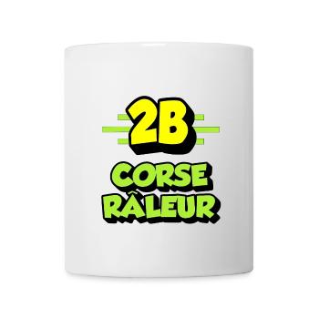 Corse râleur - Mug blanc - blanc - Devant