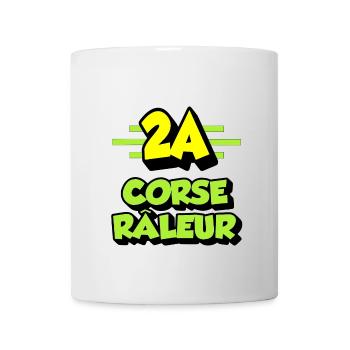 Corse râleur - Mug blanc - blanc - Devant