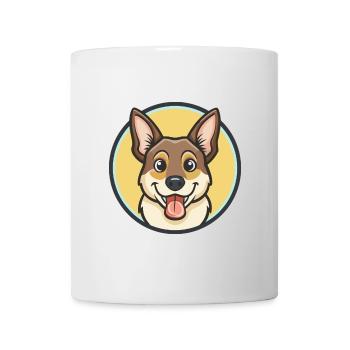 Barbado Da Terceira Race de chien Drôle Dessin animé Kawaii - Mug blanc - blanc - Devant
