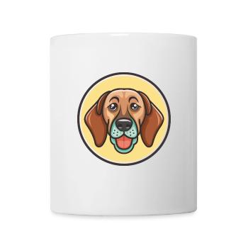 Bavarian Mountain Hound Dog Breed Cartoon Kawaii - Mug - white - Front