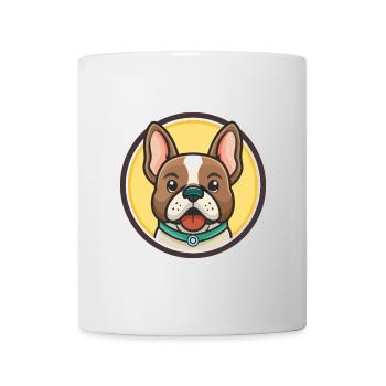 Braque Du Bourbonnais Hunderasse Cartoon Kawaii Haustier - Tasse - Weiß - Vorne
