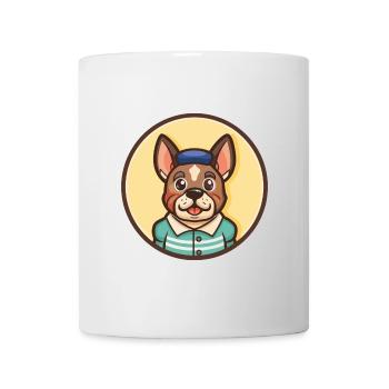 Braque Saint Germain Hunderasse Cartoon Kawaii Haustier - Tasse - Weiß - Vorne