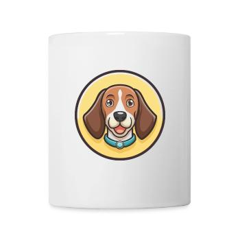 Bruno Jura Chien Chien Race Dessin animé Kawaii Clipart - Mug blanc - blanc - Devant