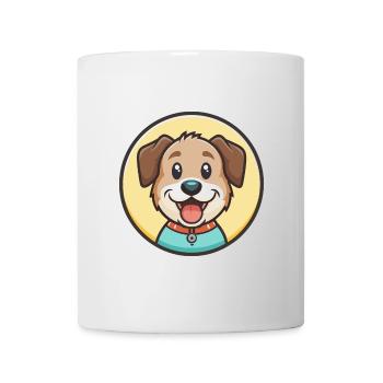 Billy Dog Race Dessin animé Kawaii Clipart Animal de compagnie - Mug blanc - blanc - Devant