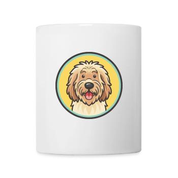 Bergamasco Schäferhund Rasse Lustige Karikatur Kawaii - Tasse - Weiß - Vorne