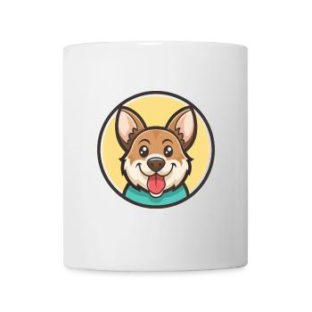 Cao De Castro Laboreiro Hunderasse Karikatur Kawaii - Tasse - Weiß - Vorne
