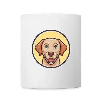 Chesapeake Bay Retriever Hunderasse Cartoon Kawaii - Tasse - Weiß - Vorne