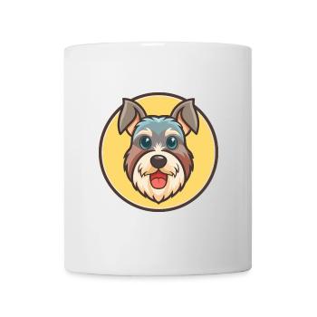 Cesky Terrier Hunderasse Cartoon Kawaii Clipart Haustier - Tasse - Weiß - Vorne