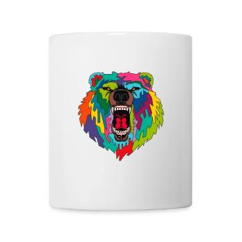 Urban Beast: Erwecke deinen inneren Bären - Tasse - Weiß - Vorne